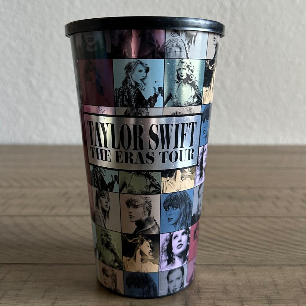 Taylor Swift Eras Tour Plastic Cup With Lid